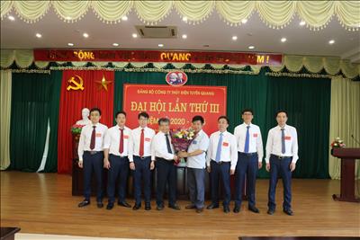 Đại hội Đảng bộ Công ty Thủy điện Tuyên Quang tổ chức thành công Đại hội lần thứ III (Nhiệm kỳ 2020-2025)