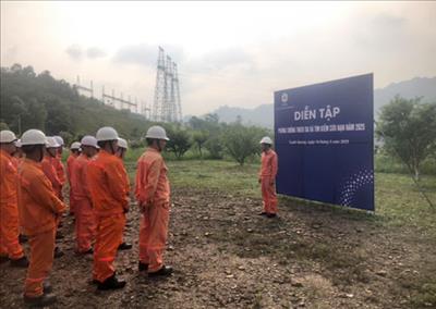 Công ty Thủy điện Tuyên Quang diễn tập phòng chống thiên tai năm 2025
