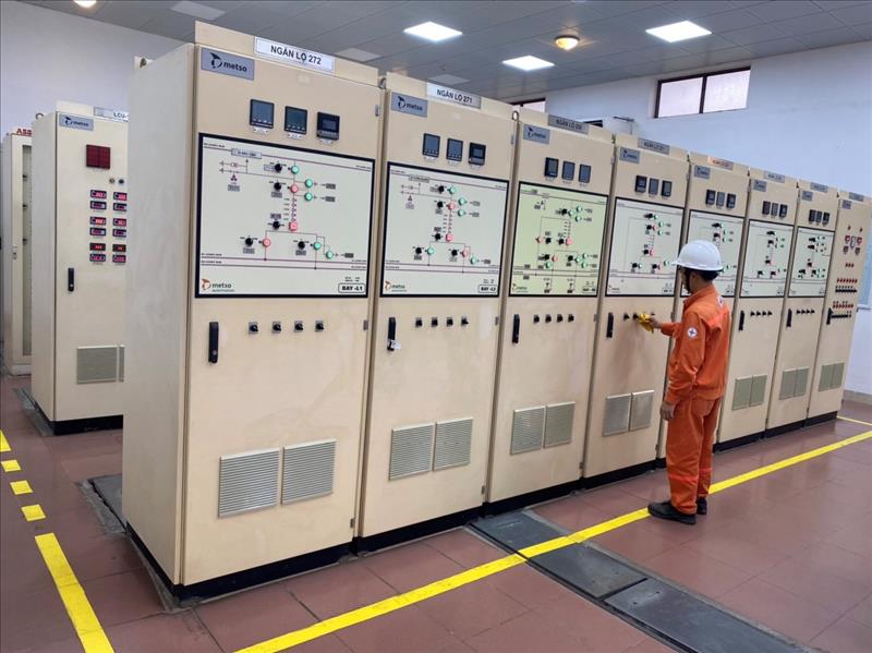 Trạm phân phối Nhà máy Thủy điện Tuyên Quang tăng cường thực hiện và duy trì công tác 5S