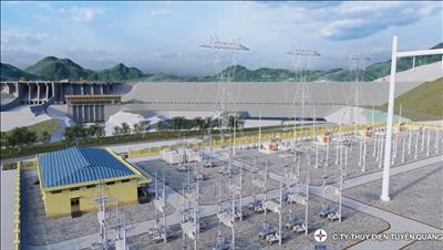Hình ảnh 3D - Công trình Thủy điện Tuyên Quang