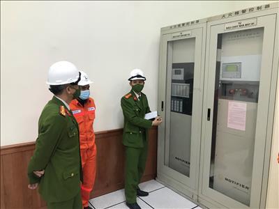 Kiểm tra PCCC & CNCH tại Nhà máy Thủy điện Tuyên Quang