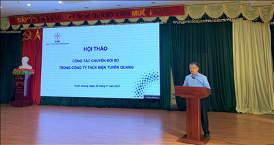Công ty Thủy điện Tuyên Quang tiếp tục đẩy mạnh công cuộc chuyển đổi số