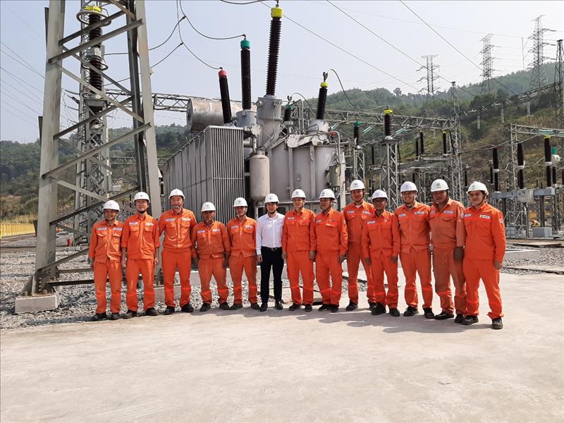 Nhà máy Thủy điện Tuyên Quang đóng điện thành công MBA AT4 sau đại tu