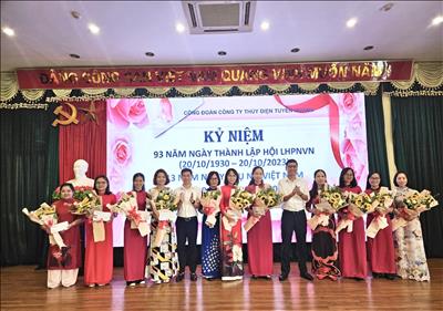 Công ty Thủy điện Tuyên Quang tổ chức tuyên truyền, nâng cao nhận thức về “Bình đẳng giới” và kỷ niệm 93 năm ngày thành lập Hội Liên hiệp Phụ nữ Việt Nam