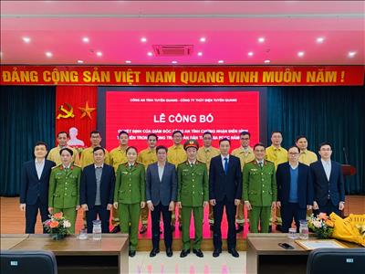 CÔNG TY THỦY ĐIỆN TUYÊN QUANG   ĐƠN VỊ TIÊU BIỂU TRONG CÔNG TÁC PCCC NĂM 2024