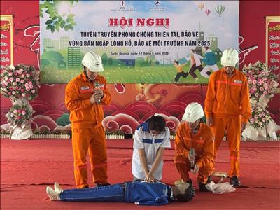 Tổ chức tuyên truyền bảo vệ vùng bán ngập lòng hồ Công trình Thủy điện Tuyên Quang năm 2025