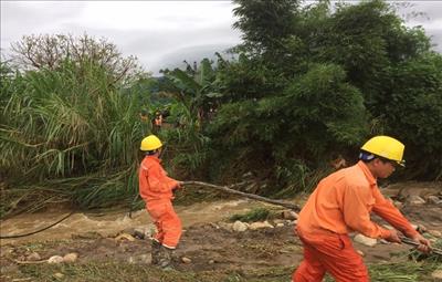 Thông cáo báo chí: Bản tin số 2 (lúc 21h00 ngày 25/6/2018) cập nhật ảnh hưởng của đợt mưa lũ tại một số tỉnh miền núi phía Bắc đến tình hình cung cấp điện 